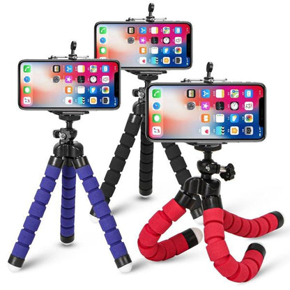 Adjustable Octopus Mobile Tripod Plus Holder Mobile Tripod Stand Flexible Tripod Stand With Mobile Holder