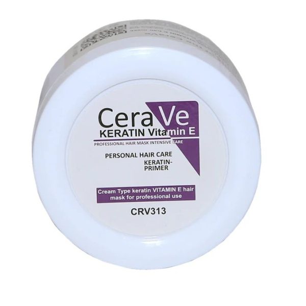 Cera Ve Keratin Vitamin E Repair Therapy E02 Hair Mask – 500ml Deep Hair Repair Solution