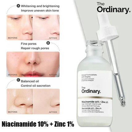 The Ordinary Serum Niacinamide 10% + Zinc 1% With Batch Code