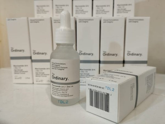 The Ordinary Serum Niacinamide 10% + Zinc 1% With Batch Code